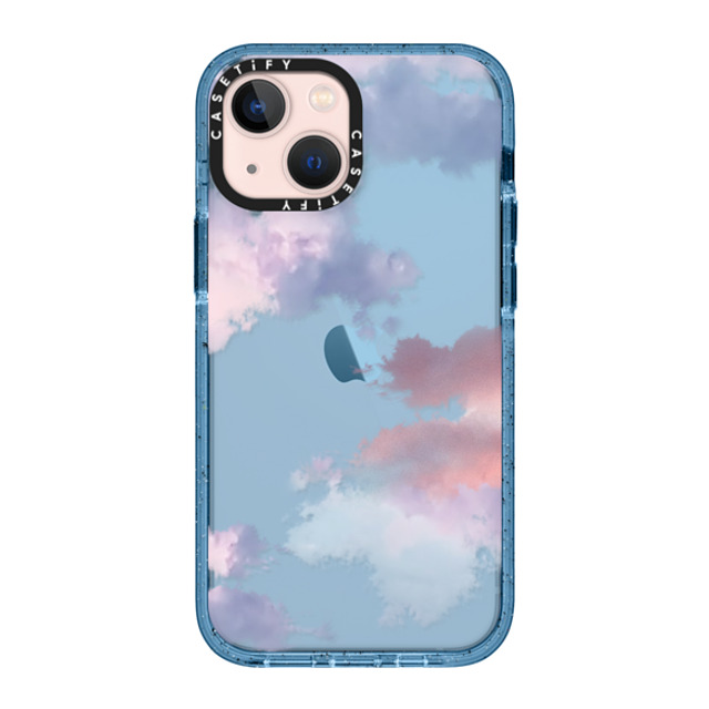 CASETiFY iPhone 13 Mini P[X xCr[u[ CpNgP[X Cloud,nature Cloud,Cloud,nature Clouds