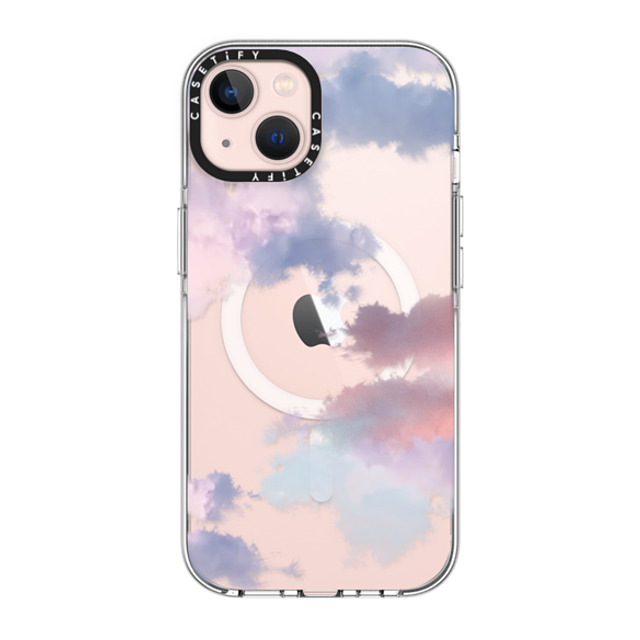 CASETiFY iPhone 13 ケース クリア クリア ケース MagSafe対応 Cloud,nature Clouds