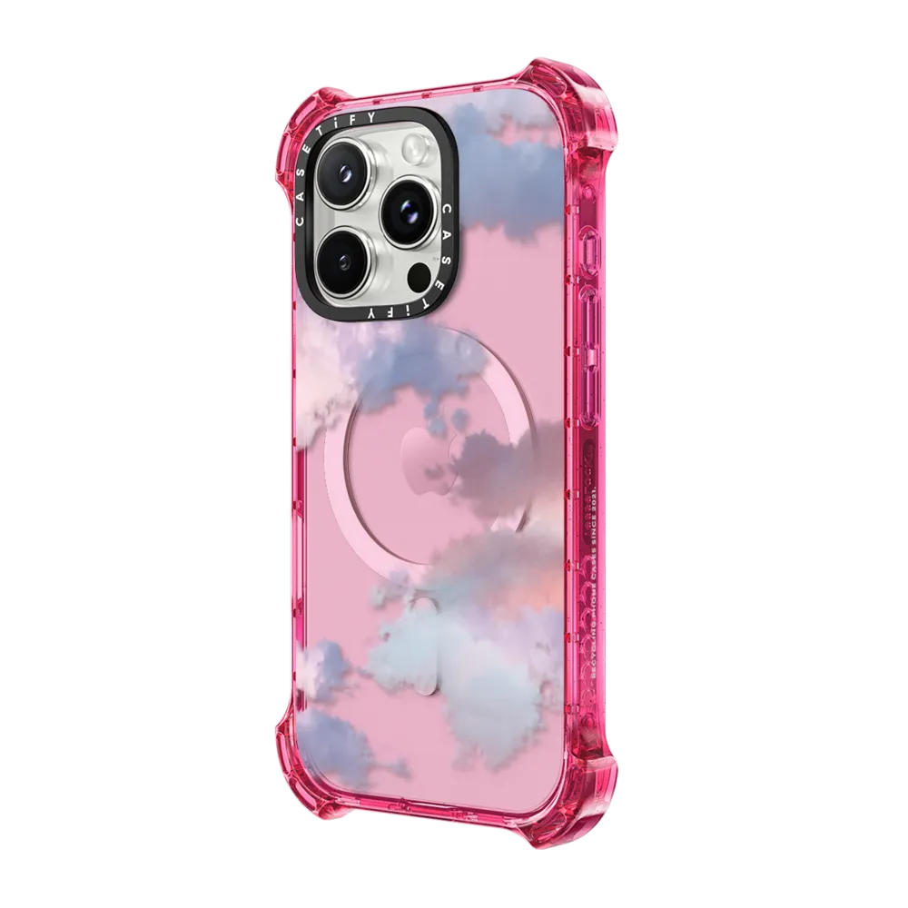 Bounce iPhone 16 Pro Max Case MagSafe Compatible - Clouds