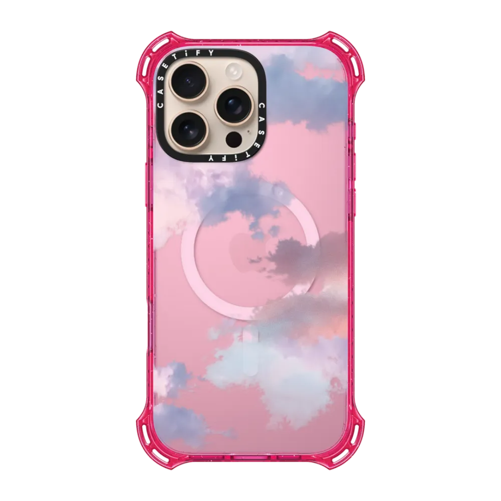 Bounce iPhone 16 Pro Max Case MagSafe Compatible - Clouds