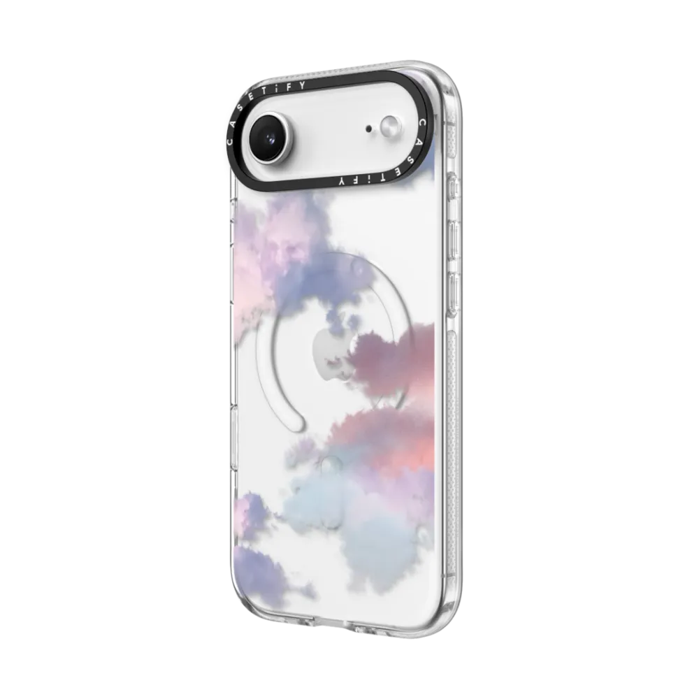Impact Clear iPhone Air Case MagSafe Compatible - Clouds