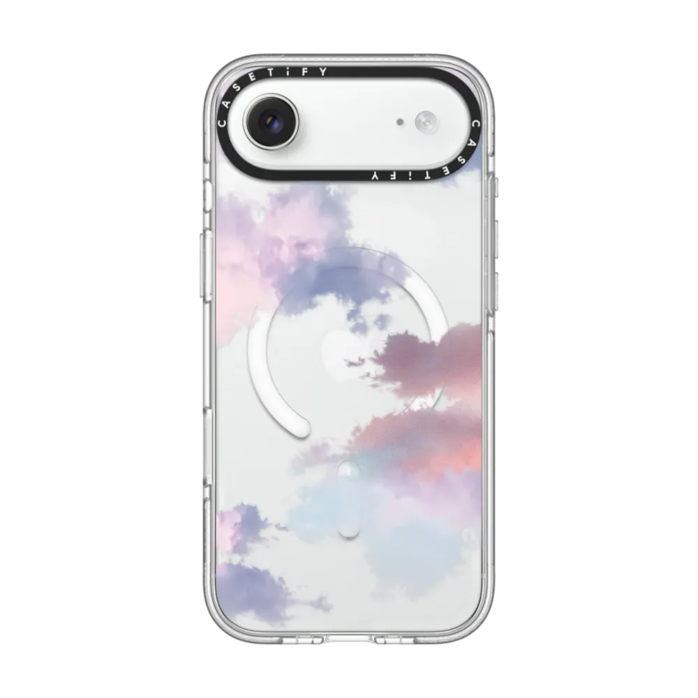 Impact Clear iPhone Air Case MagSafe Compatible - Clouds
