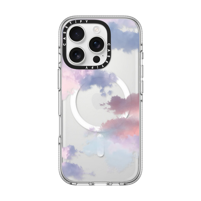 CASETiFY iPhone 16 Pro ケース クリア クリア ケース MagSafe対応 Cloud,nature Clouds