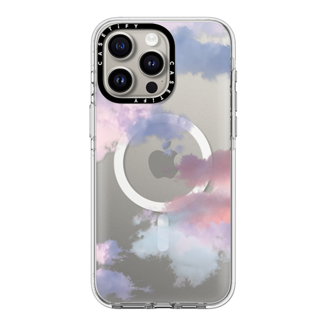 CASETiFY iPhone 15 Pro Max ケース クリア クリア ケース MagSafe対応 Cloud,Cloud,nature Clouds