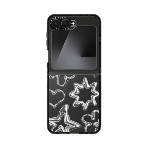 Galaxy Z Flip7 FE - Chrome Doodles