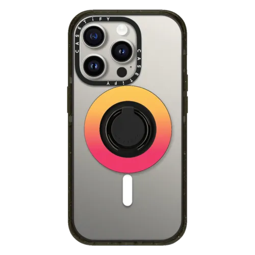 Snappy Ring Holder - Peach Haze