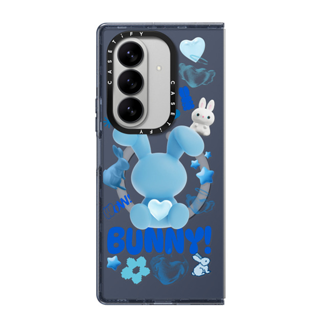 CASETiFY Galaxy Z Fold7 Case ネイビー マグネット式 インパクトケース Bunny Bunny Bunny Records New iPhone CASETiFY Galaxy Z Fold7 Case ネイビー マグネット式 インパクトケース Bunny Bunny Bunny Records New iPhone
