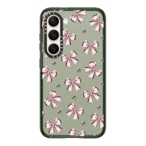 Galaxy S23 - Metallic Pink Ribbon