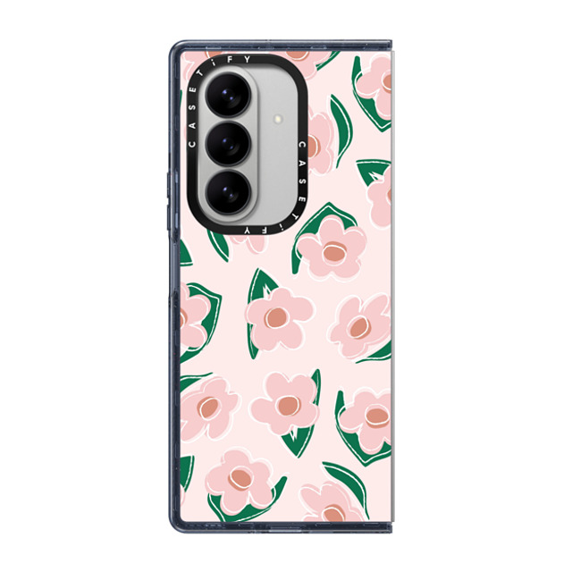 CASETiFY Galaxy Z Fold7 Case ネイビー マグネット式 インパクトケース Pattern Pattern Pink Floral New iPhone CASETiFY Galaxy Z Fold7 Case ネイビー マグネット式 インパクトケース Pattern Pattern Pink Floral New iPhone