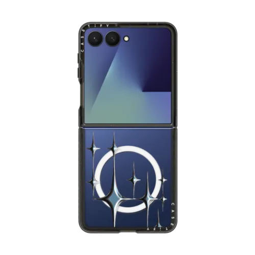 Galaxy Z Flip7 - Chrome Sparkles - Graphite
