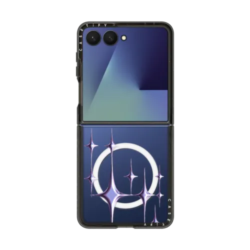 Galaxy Z Flip7 - Chrome Sparkles - Purple