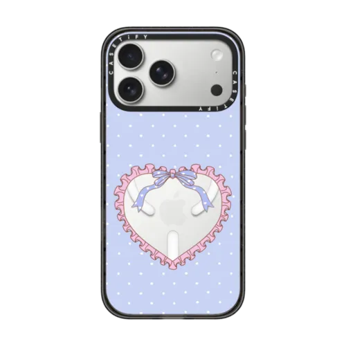 iPhone 17 Pro Max - Ruffle Heart Frame