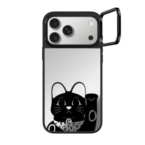 iPhone 17 Pro Max - Black Lucky Cat