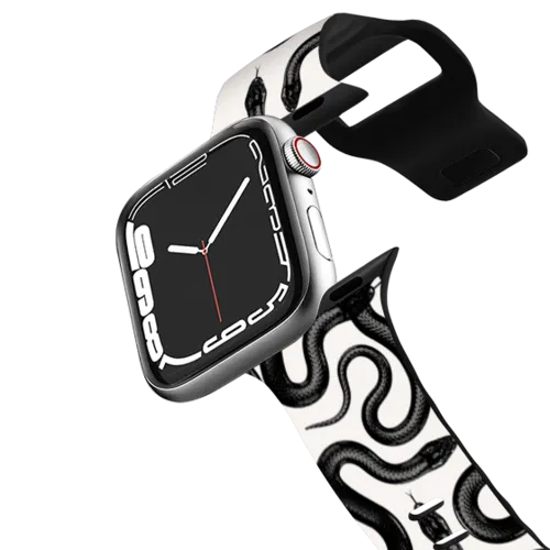 Apple Watch Series 4-6, SE (44mm) - Black Kingsnake