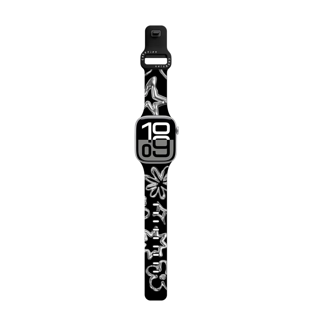 Impact Band - Chrome Doodles