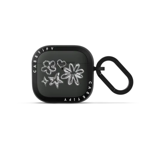 AirPods 4 - Chrome Doodles