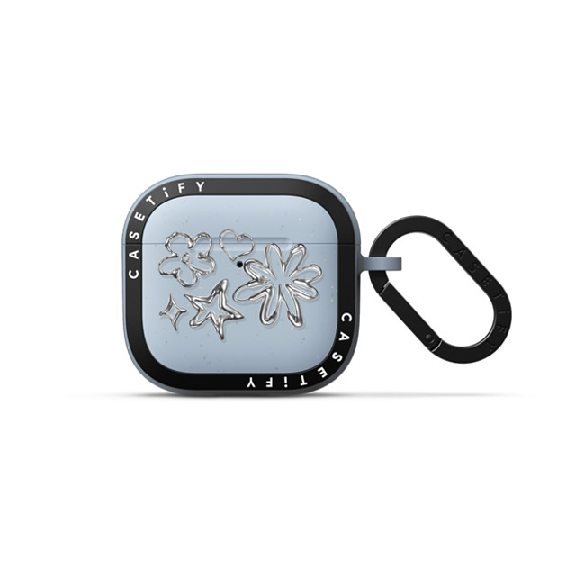 CASETiFY AirPods 4 スカイブルー バウンス ケース Star,Pattern Pattern,Star,Monochrome,Futurism Chrome Doodles Back to School CASETiFY AirPods 4 スカイブルー バウンス ケース Star,Pattern Pattern,Star,Monochrome,Futurism Chrome Doodles Back to School