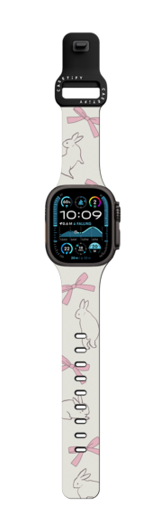 Apple Watch Ultra, Ultra 2 (49mm) - Rabbit Ribbon