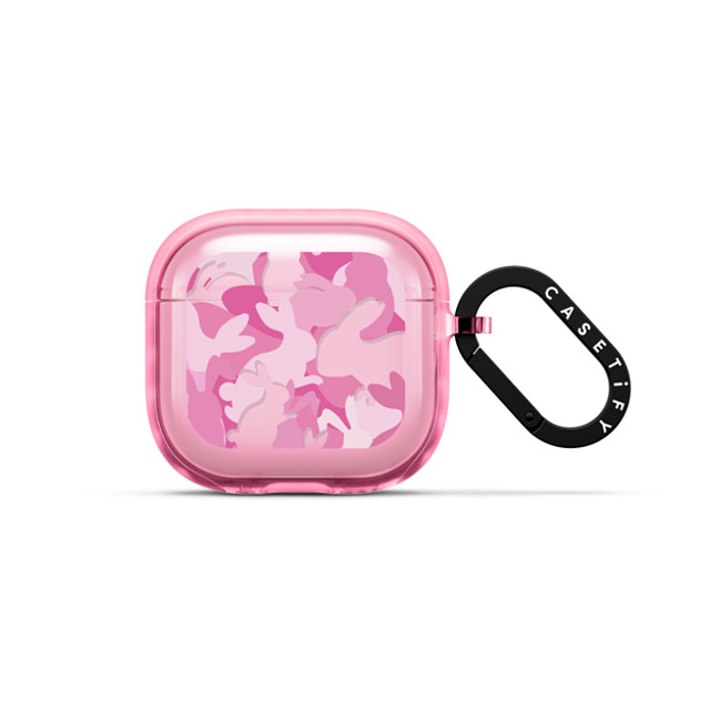 CASETiFY AirPods 4 Pink Fizz インパクトケース Bunny Bunny Bunny Camo Mother's Day CASETiFY AirPods 4 Pink Fizz インパクトケース Bunny Bunny Bunny Camo Mother's Day
