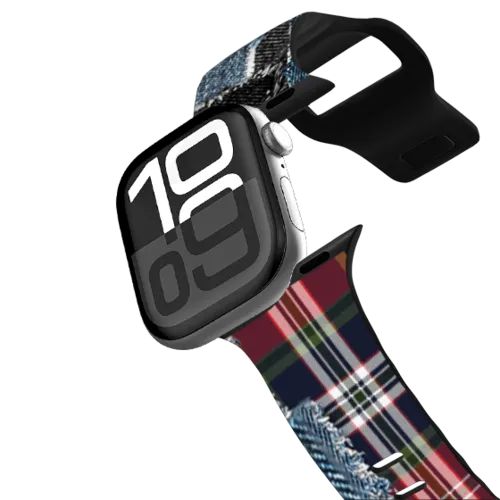 Apple Watch Series 10 (46mm) - Plaid Disorder Watch Band