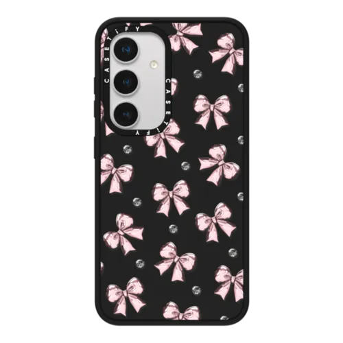 Galaxy S24 - Metallic Pink Ribbon