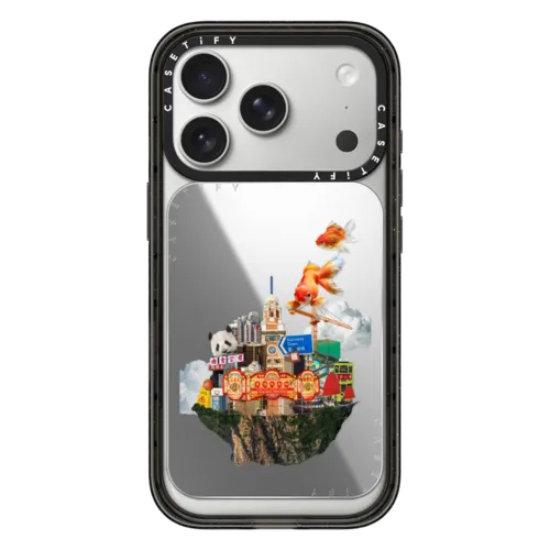 Snappy Cardholder Stand - HK Collage - Goldfish Cardholder Stand