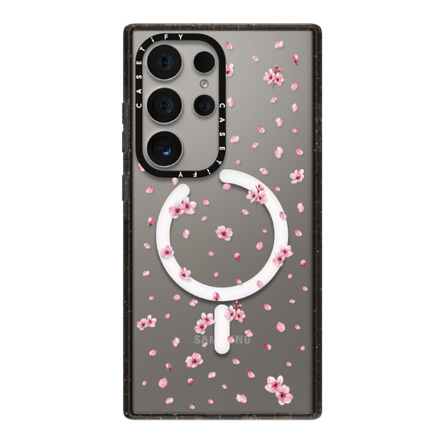 CASETiFY Galaxy S24 Ultra Case Black マグネット式 インパクトケース Floral フローラル Pressed Sakura New iPhone CASETiFY Galaxy S24 Ultra Case Black マグネット式 インパクトケース Floral フローラル Pressed Sakura New iPhone