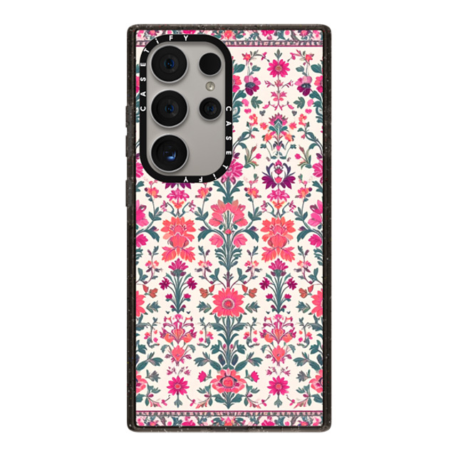 CASETiFY Galaxy S24 Ultra Case ブラック マグネット式 インパクトケース Floral フローラル Persian Floral - Rose New iPhone CASETiFY Galaxy S24 Ultra Case ブラック マグネット式 インパクトケース Floral フローラル Persian Floral - Rose New iPhone