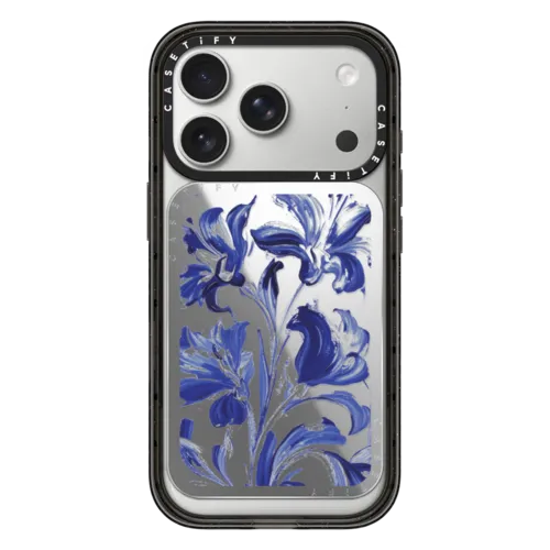 Snappy Cardholder Stand - Cobalt Bloom