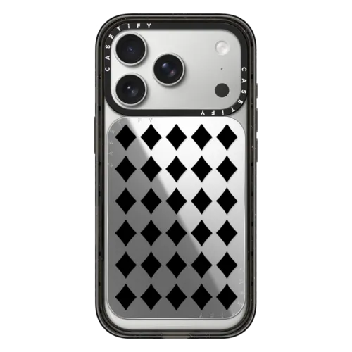 Snappy Cardholder Stand - Black Checks