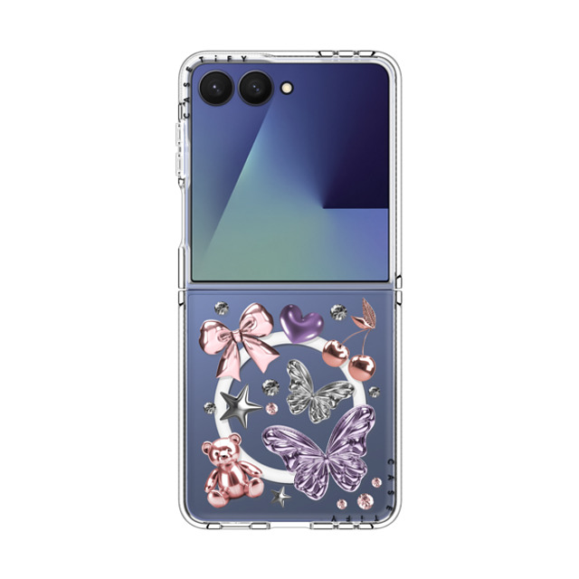 CASETiFY Galaxy Z Flip7 Case Clear マグネット式 クリアケース Metallic Dream casetify_artist New iPhone CASETiFY Galaxy Z Flip7 Case Clear マグネット式 クリアケース Metallic Dream casetify_artist New iPhone