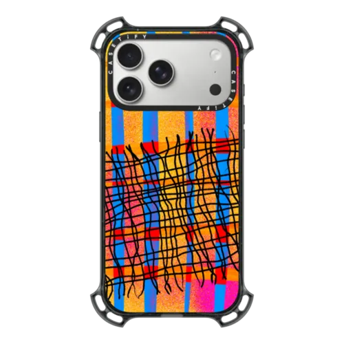 iPhone 17 Pro Max - Blue Orange Strips