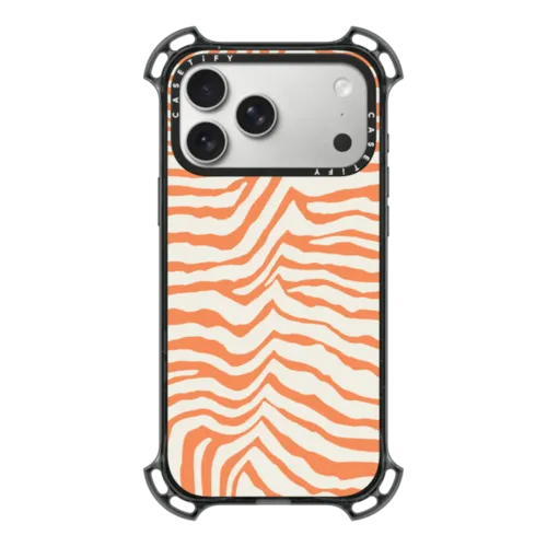 iPhone 17 Pro Max - Zebra Stripe- Tangy Tango