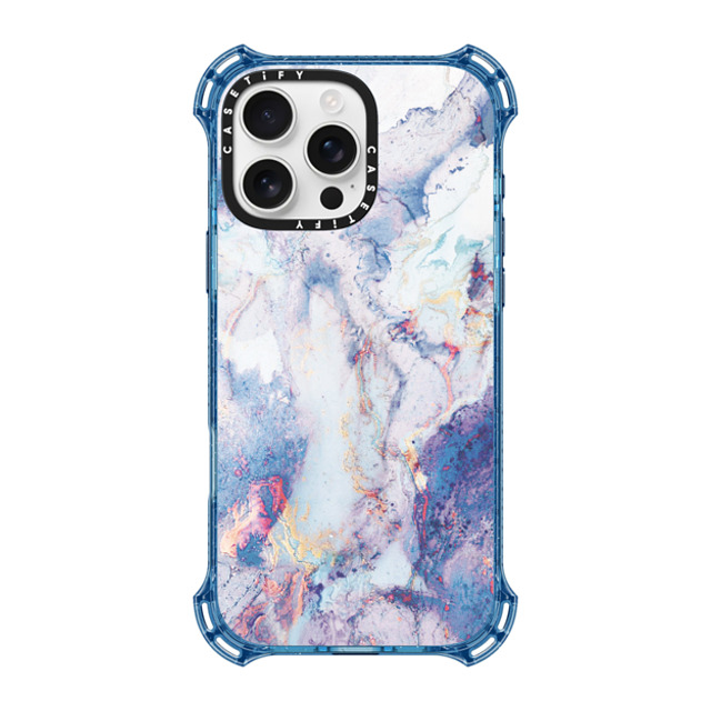 CASETiFY iPhone 16 Pro Max Case ベイビーブルー バウンスケース マーブル casetify_artist CASETiFY iPhone 16 Pro Max Case ベイビーブルー バウンスケース マーブル casetify_artist