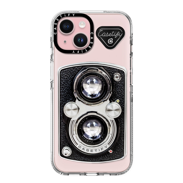 CASETiFY iPhone 15 Case Clear Clear Case MagSafe Compatible Camera カメラ Camera Case - Vintage Mother's Day CASETiFY iPhone 15 Case Clear Clear Case MagSafe Compatible Camera カメラ Camera Case - Vintage Mother's Day