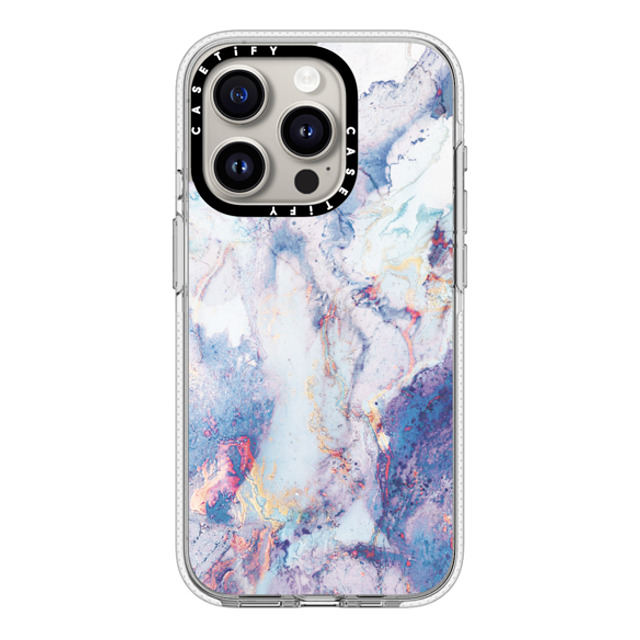 CASETiFY iPhone 15 Pro ケース クリア クリア ケース MagSafe対応 マーブル casetify_artist