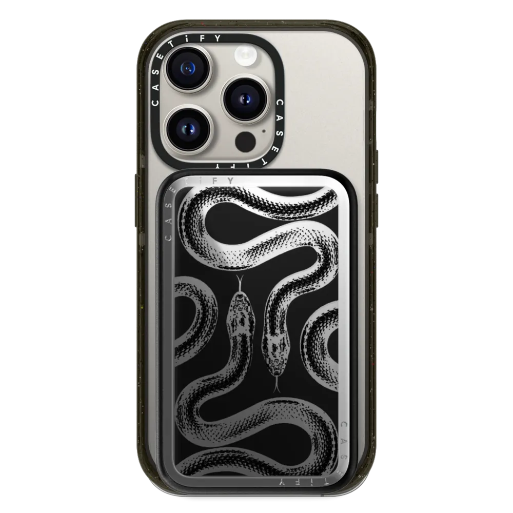 Mirror Power Bank MagSafe Compatible - Transparent Kingsnake