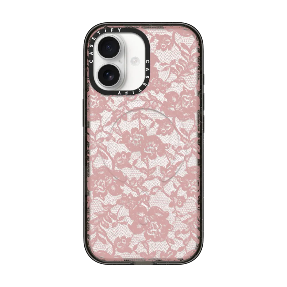 Impact iPhone 17 Case MagSafe Compatible - Sheer Dress (Pink)