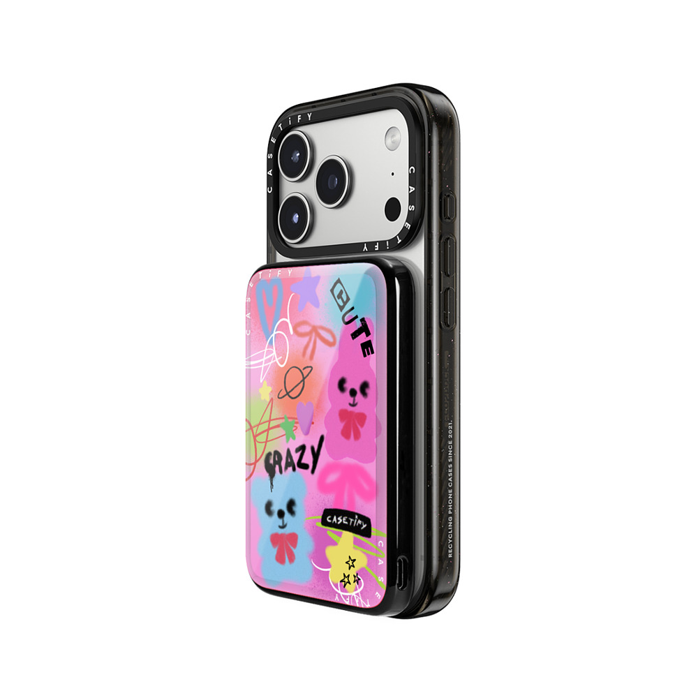 CASETiFY モバイルバッテリー Cherry Red スリム モバイルバッテリー MagSafe対応 Y2K Y2K Crazy & Cute Halloween CASETiFY モバイルバッテリー Cherry Red スリム モバイルバッテリー MagSafe対応 Y2K Y2K Crazy & Cute Halloween