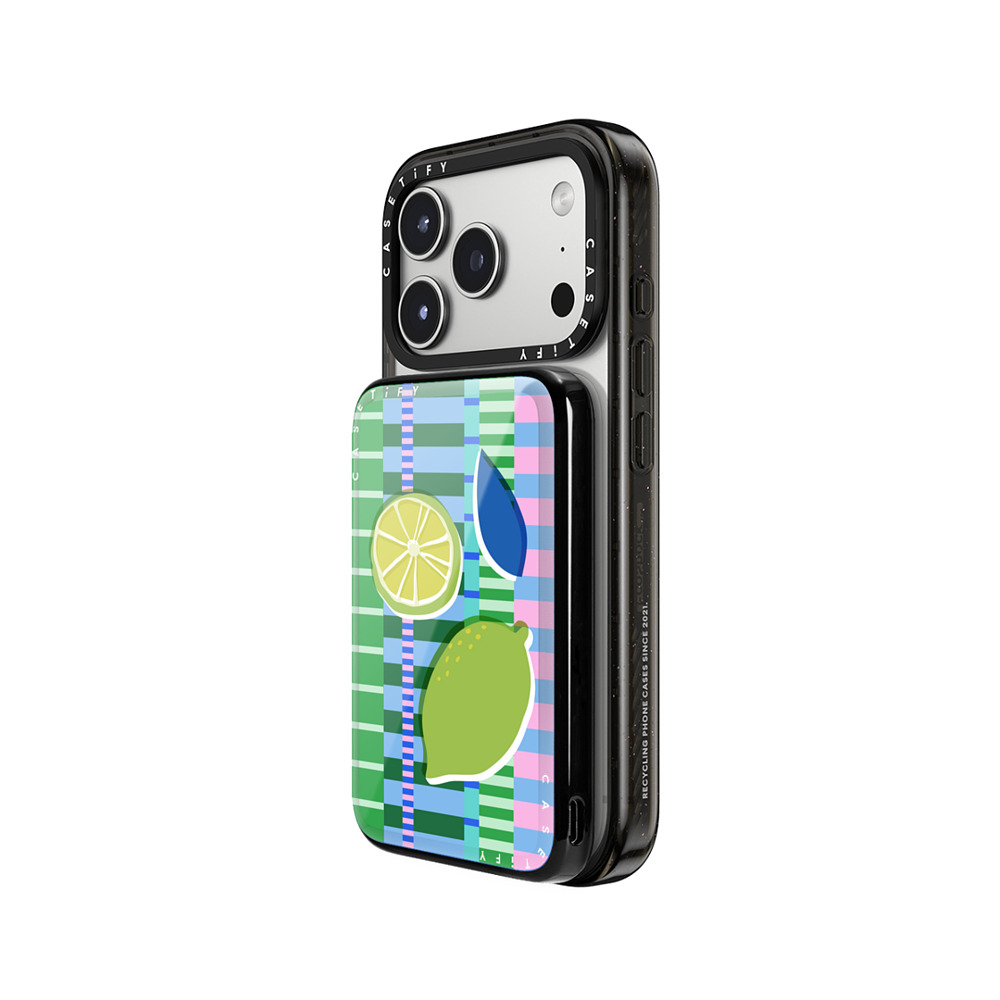 CASETiFY モバイルバッテリー コバルトブルー スリム モバイルバッテリー MagSafe対応 Fruit,Food Fruit,Food Sea Salt Lime Halloween CASETiFY モバイルバッテリー コバルトブルー スリム モバイルバッテリー MagSafe対応 Fruit,Food Fruit,Food Sea Salt Lime Halloween