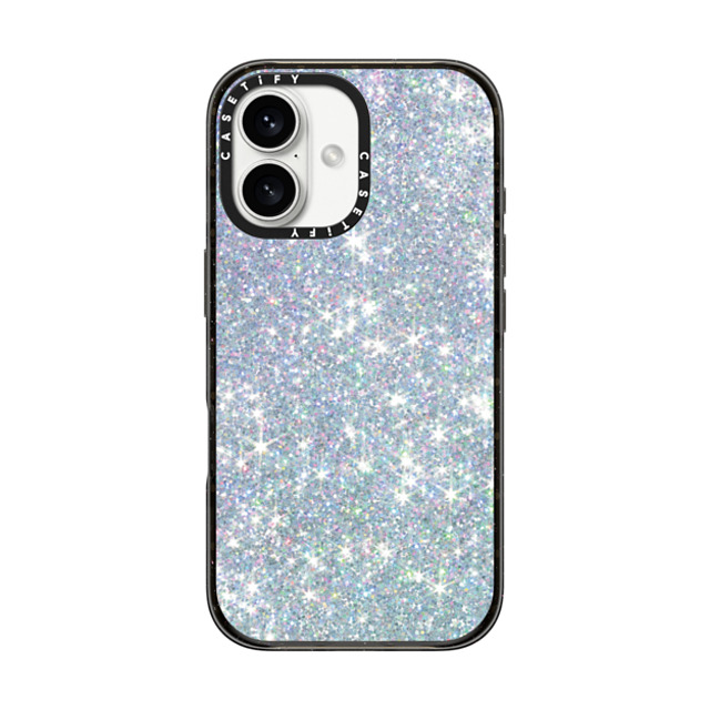 CASETiFY iPhone 16 ケース ブラック インパクトケース MagSafe対応 GLITTER DREAM casetify_artist