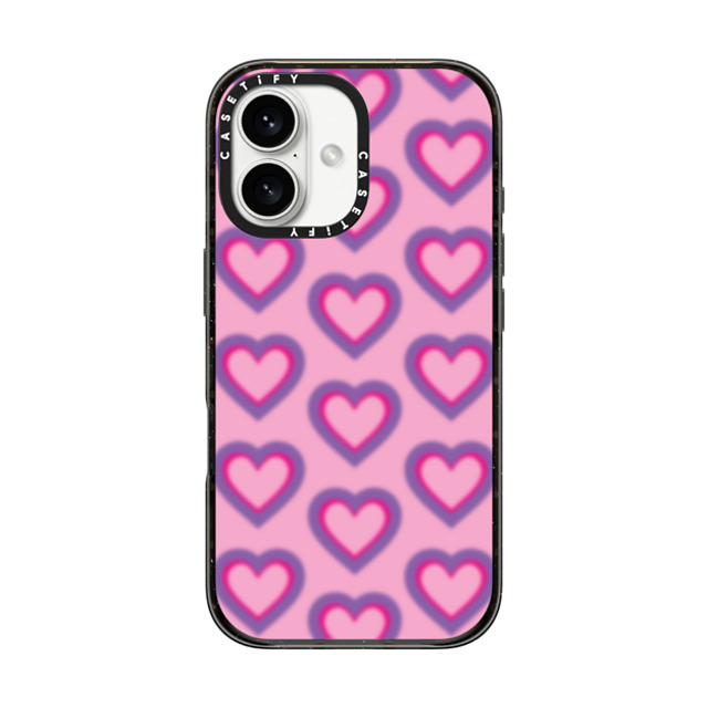 CASETiFY iPhone 16 Case Black インパクトケース MagSafe対応 Heart,Digital Art Heart,Digital Art,Heart,Line Art,Y2K LOVE BEAM Father's Day CASETiFY iPhone 16 Case Black インパクトケース MagSafe対応 Heart,Digital Art Heart,Digital Art,Heart,Line Art,Y2K LOVE BEAM Father's Day