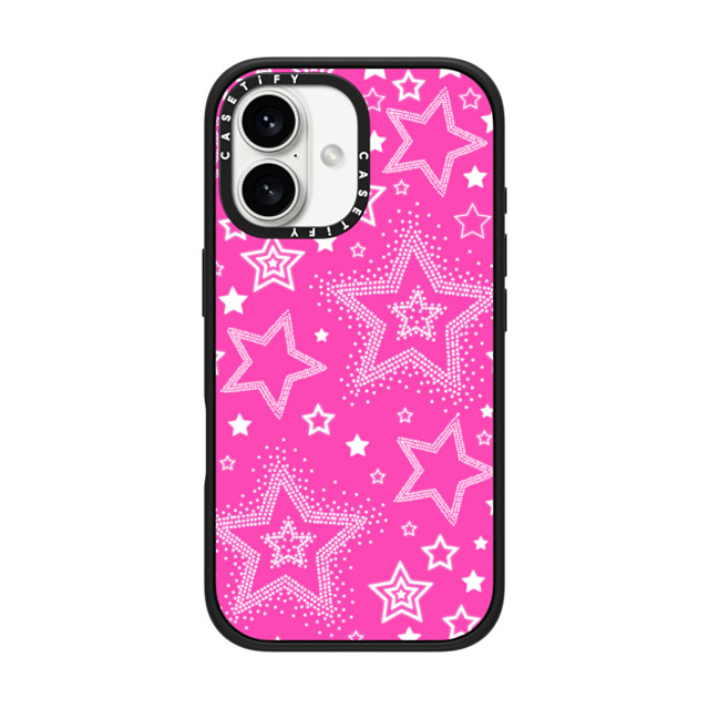 CASETiFY iPhone 16 ケース マットブラック インパクトケース MagSafe対応 Star,Pattern Star,Y2K,Pattern Pink Girly Punk Case Mother's Day CASETiFY iPhone 16 ケース マットブラック インパクトケース MagSafe対応 Star,Pattern Star,Y2K,Pattern Pink Girly Punk Case Mother's Day