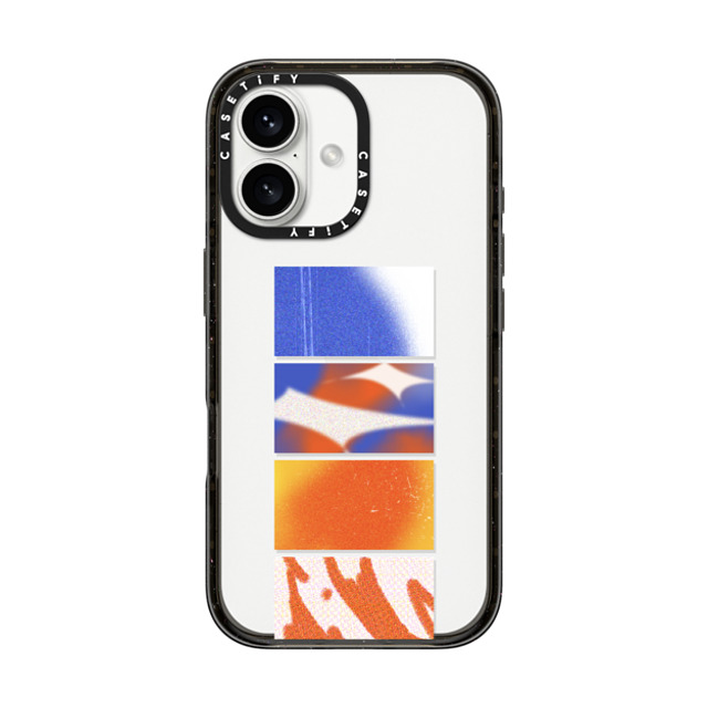 CASETiFY iPhone 16 Case Black インパクトケース Polaroid,Abstract Polaroid,Abstract Lost Film Strip Mother's Day CASETiFY iPhone 16 Case Black インパクトケース Polaroid,Abstract Polaroid,Abstract Lost Film Strip Mother's Day