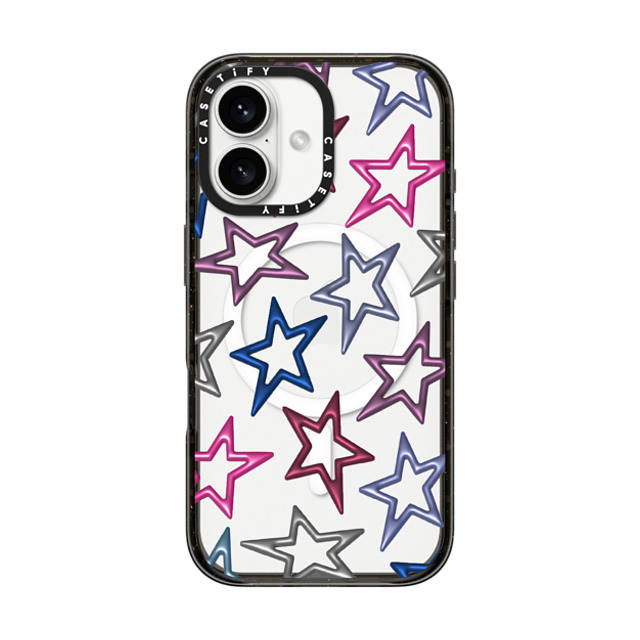 CASETiFY iPhone 16 ケース ブラック インパクトケース MagSafe対応 All Star casetify_artist