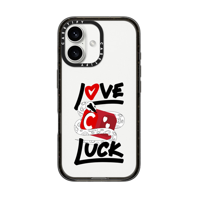 CASETiFY iPhone 16 ケース ブラック インパクトケース Lucky Snake Dice casetify_artist