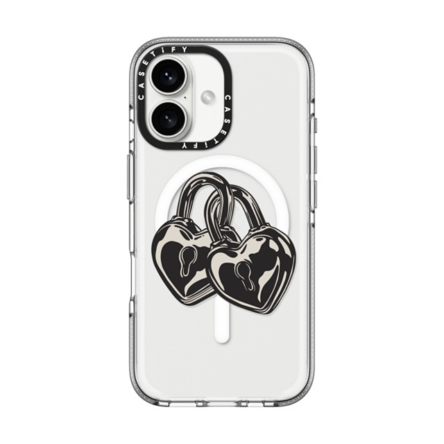CASETiFY iPhone 16 Case クリア クリア ケース MagSafe対応 Love Locks casetify_artist Back to School CASETiFY iPhone 16 Case クリア クリア ケース MagSafe対応 Love Locks casetify_artist Back to School