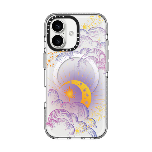 CASETiFY iPhone 16 ケース クリア クリア ケース MagSafe対応 Lunar Glimmer casetify_artist Back to School CASETiFY iPhone 16 ケース クリア クリア ケース MagSafe対応 Lunar Glimmer casetify_artist Back to School