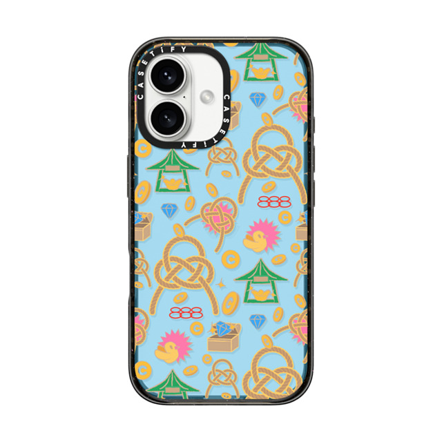 CASETiFY iPhone 16 ケース ブラック インパクトケース FU GUI Case casetify_artist