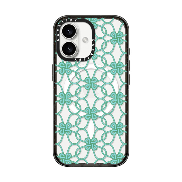 CASETiFY iPhone 16 ケース ブラック インパクトケース MagSafe対応 Lucky Forever casetify_artist